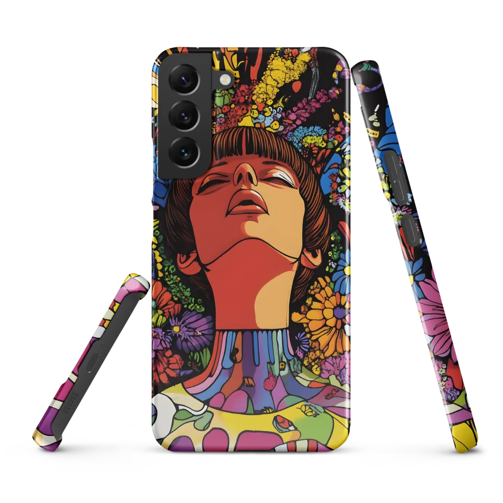 Vibrant Ecstasy: A Psychedelic Portrait