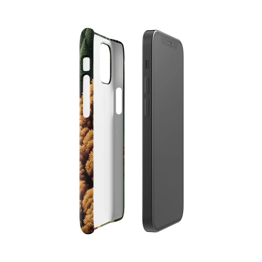 Autumn's Embrace | Phone Case |  12 Mini | Snap Case | Glossy