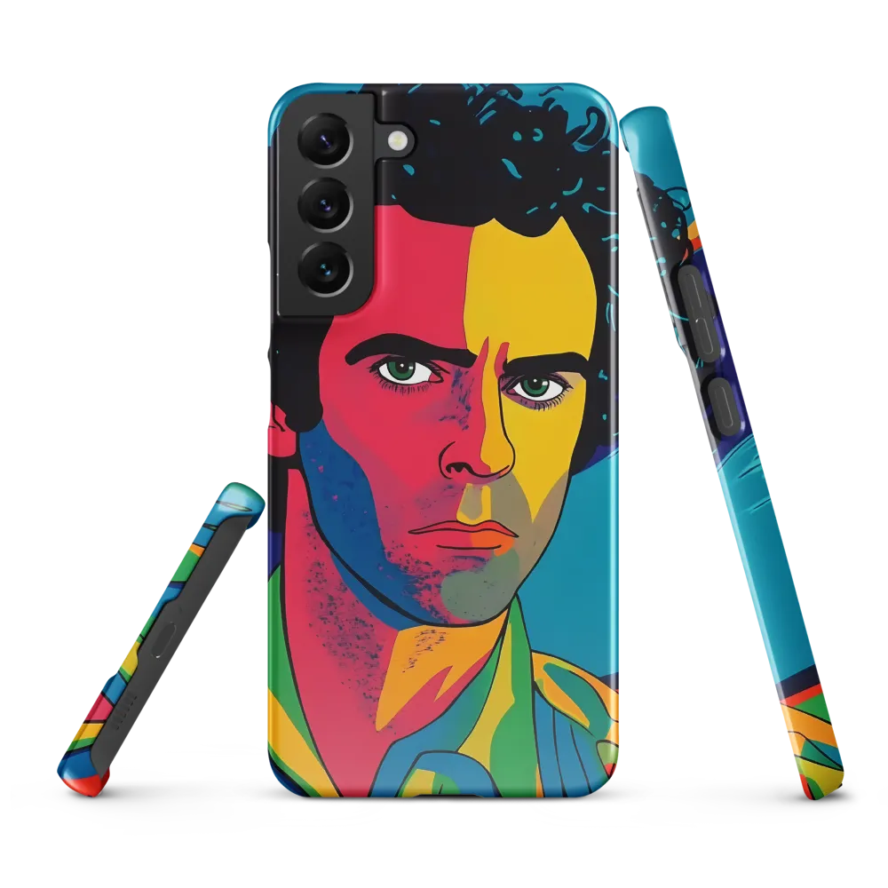 Electric Visage: A Portrait of Vibrance