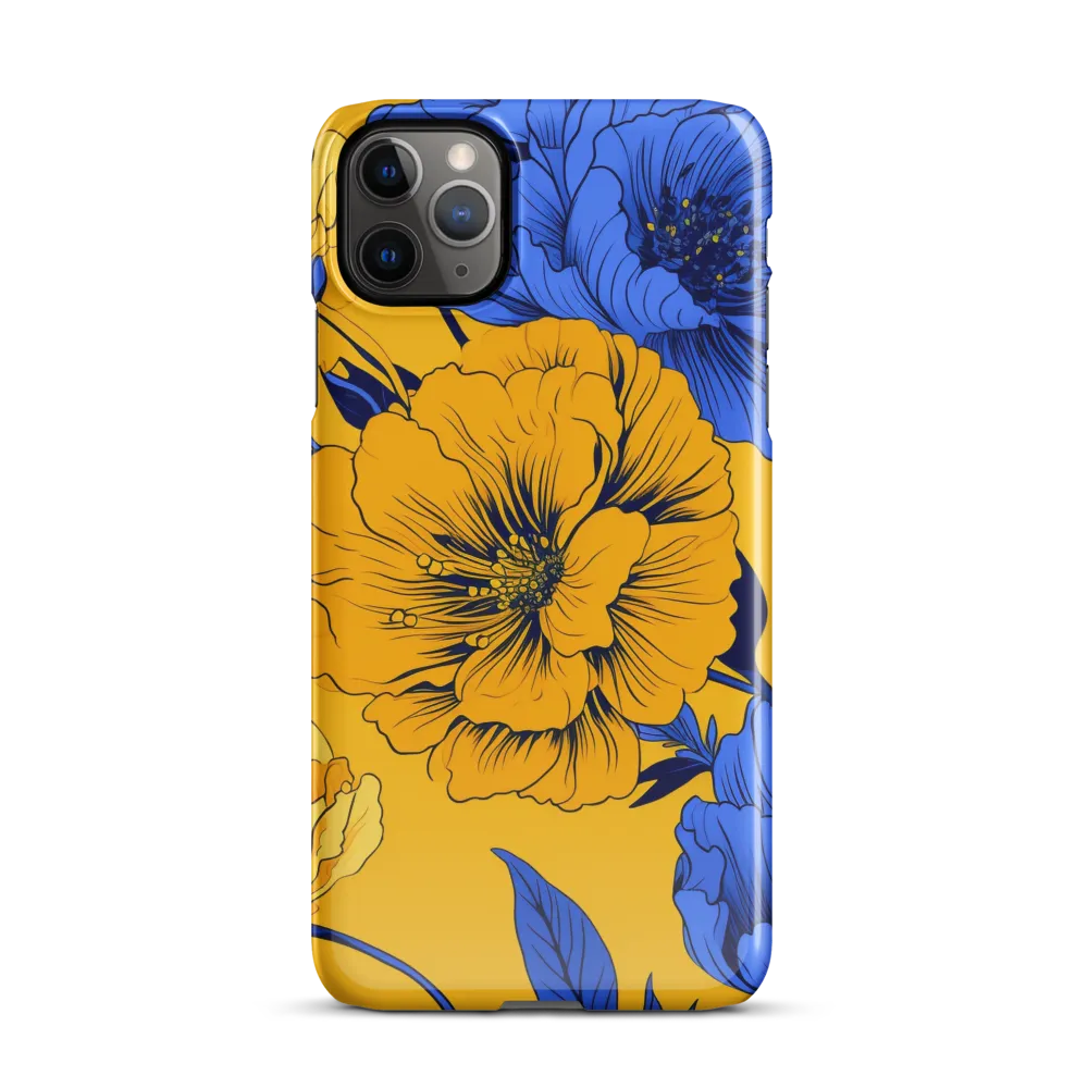 Vibrant Floral Harmony | Phone Case |  11 Pro Max | Snap Case | Glossy