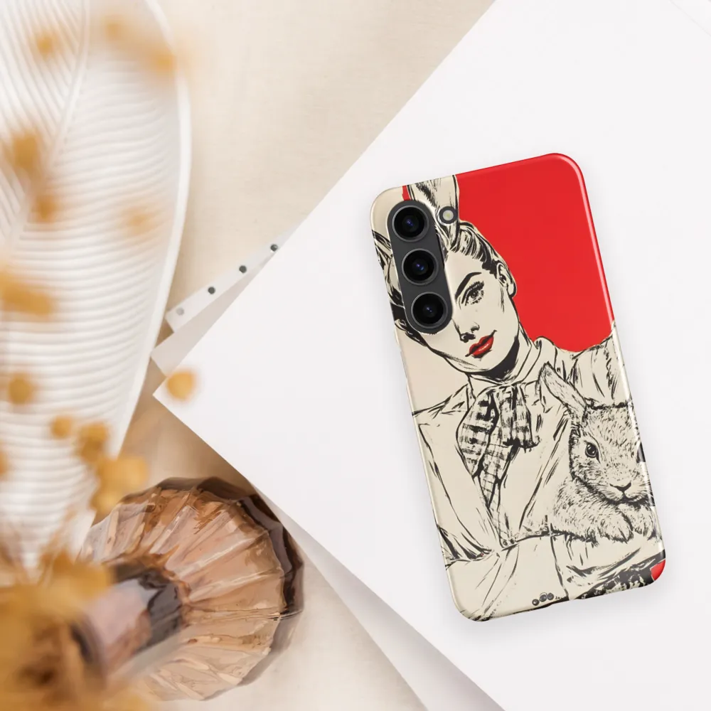 Whimsical Elegance: The Rabbit Lady
