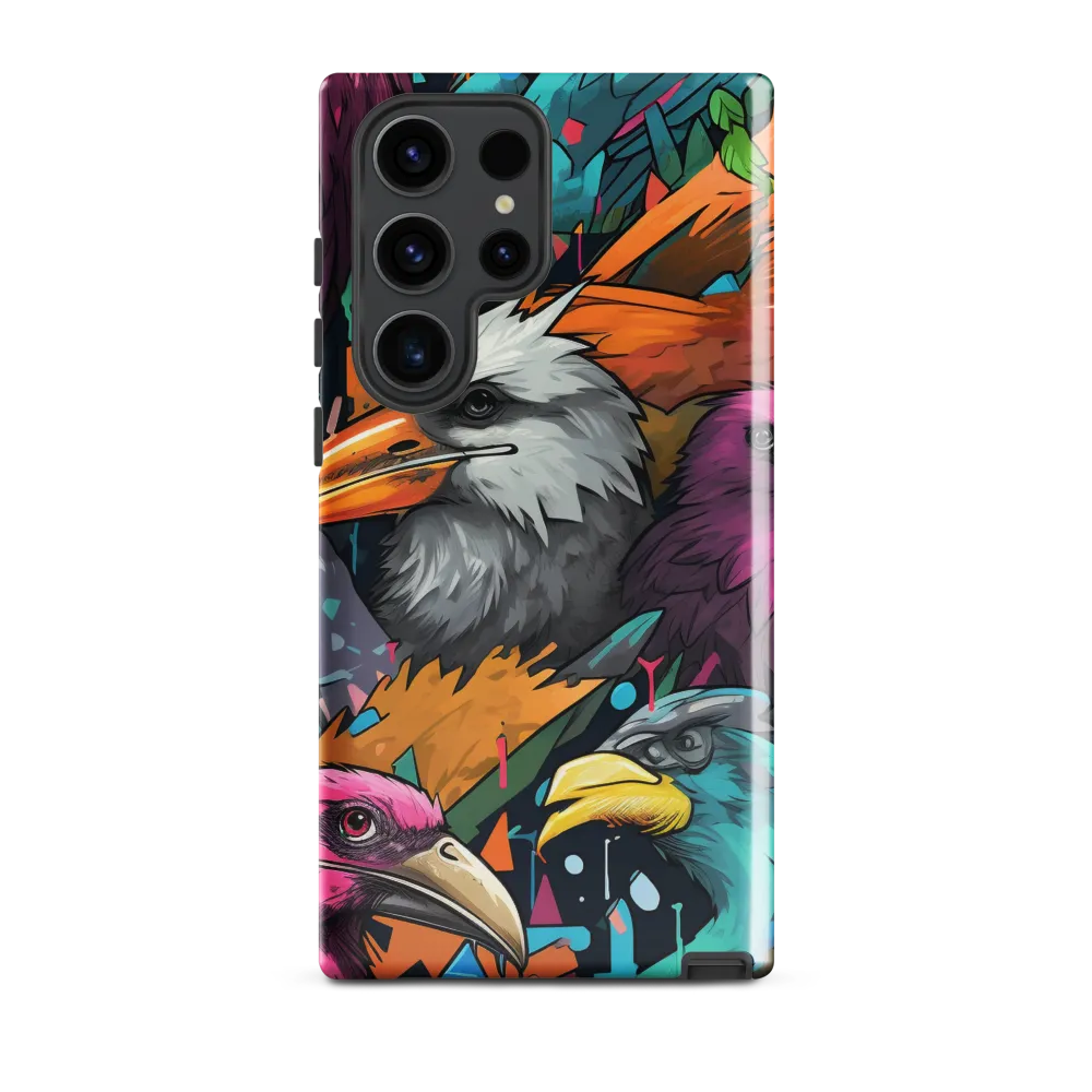 Avian Vortex: A Celebration of Color and Form