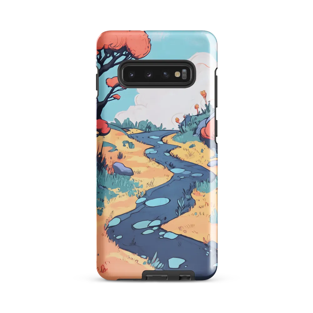 Whimsical Pathway through Enchanted Hills | Phone Case |  S10 Plus | Tough Case | Glossy