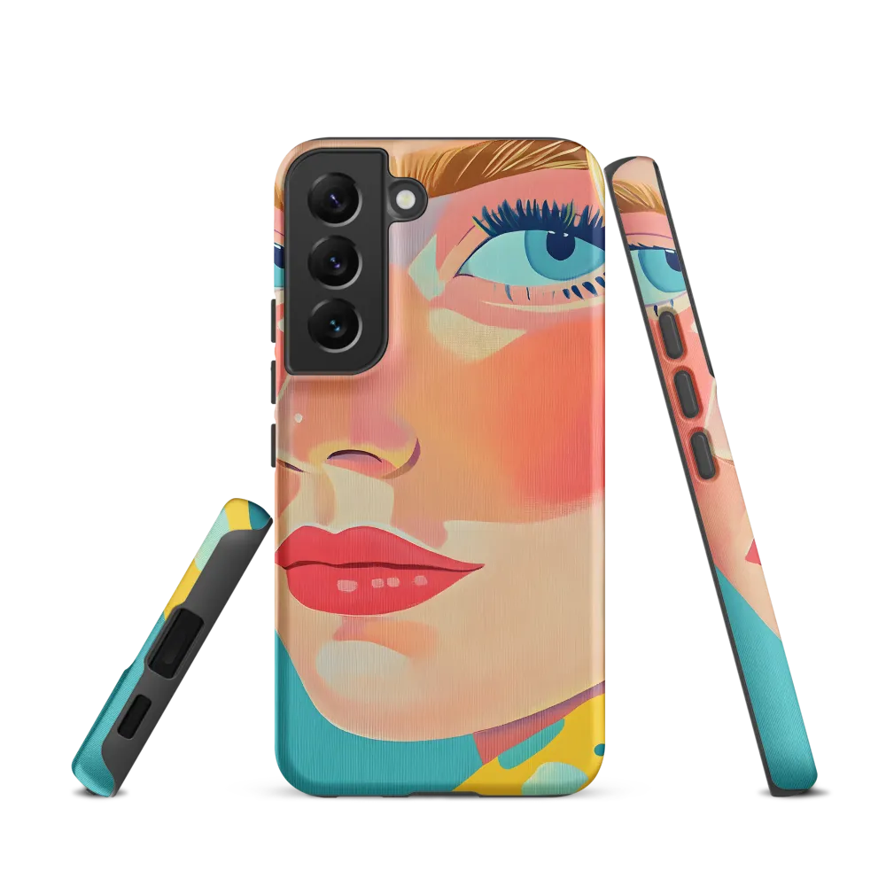 Vibrant Elegance: A Pop Art Portrait