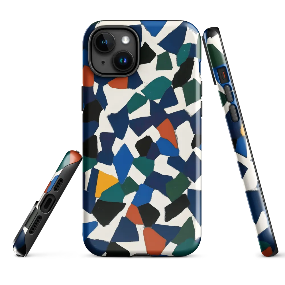 Fragmented Harmony | Phone Case |  15 Plus | Tough Case | Glossy