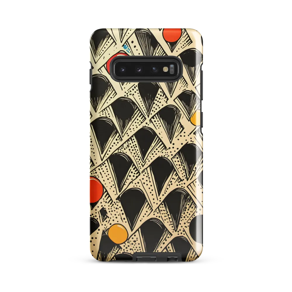 Rhythms of Geometry | Phone Case |  S10 Plus | Tough Case | Glossy