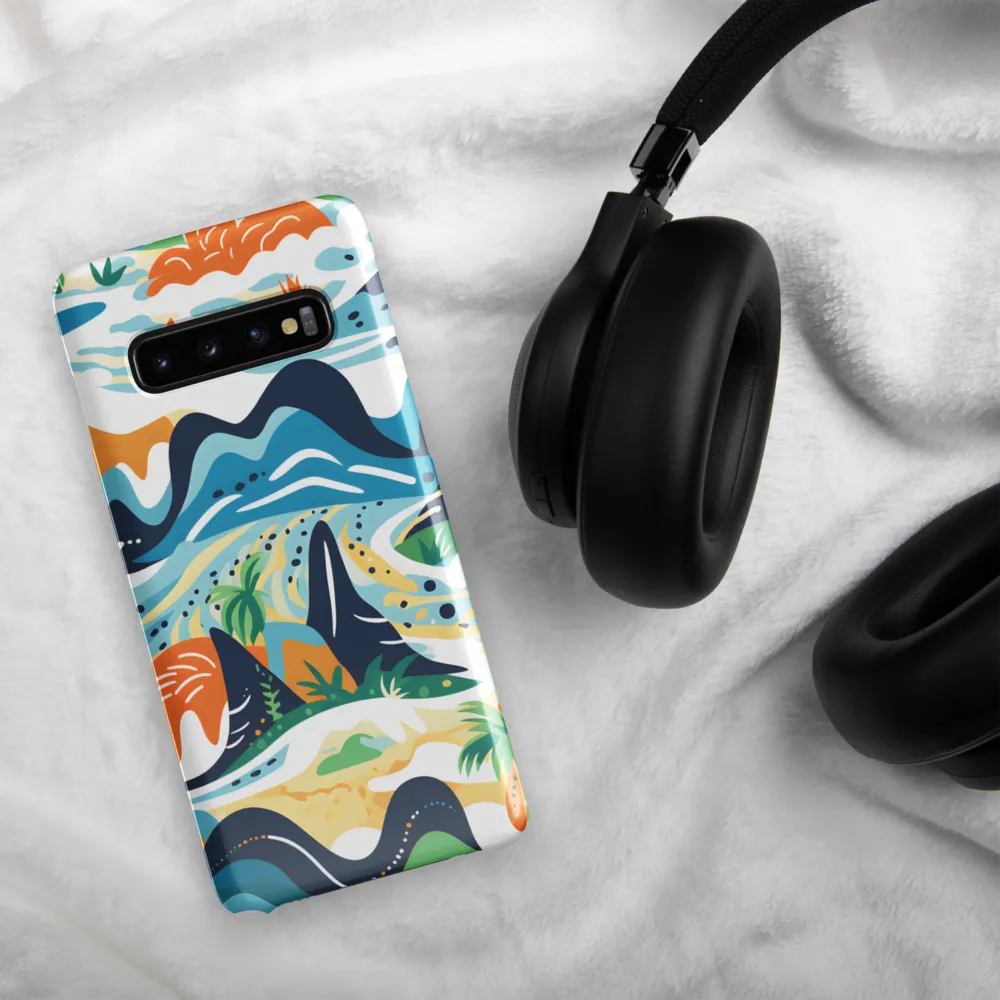 Abstract Tropical Landscape