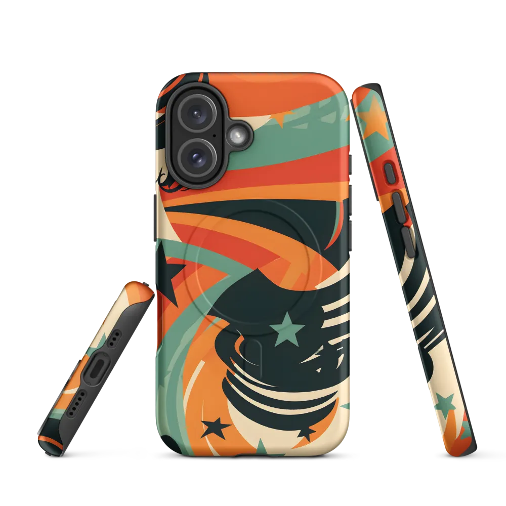 Swirls of Elegance | Phone Case |  16 | MagSafe® Tough Case | Matte