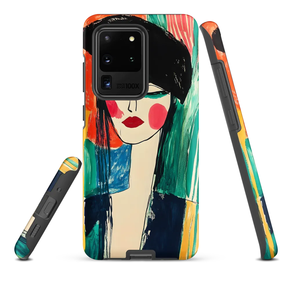 Portrait of Confidence | Phone Case |  S20 Ultra | Tough Case | Matte