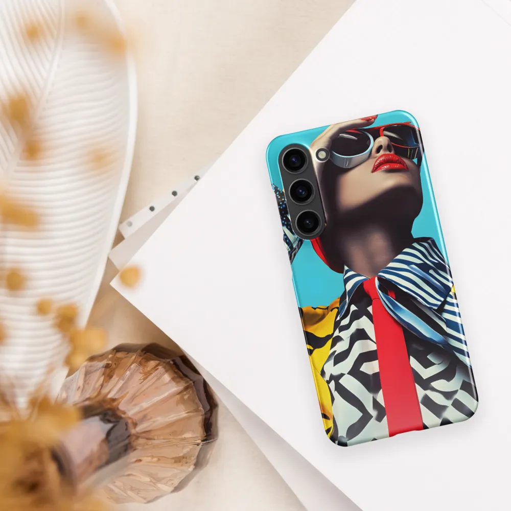 Chic Confidence in Bold Patterns