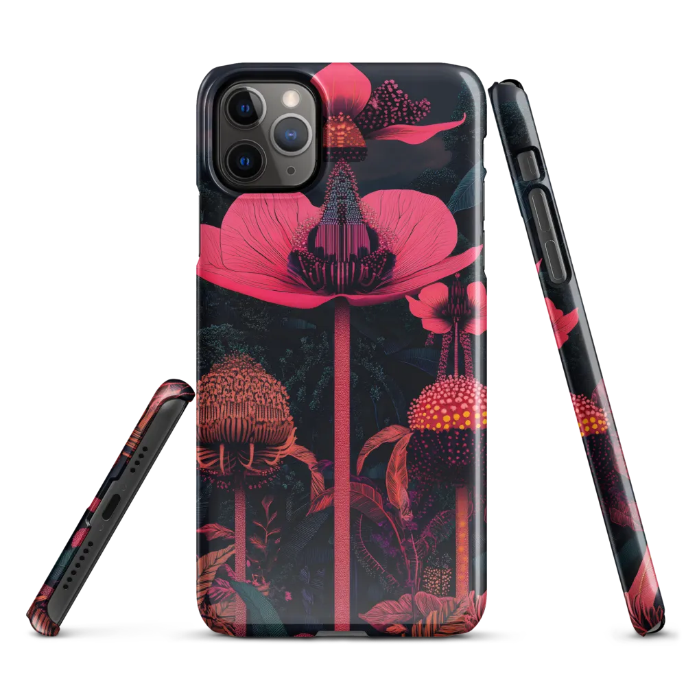 Mystical Flora in Surreal Bloom | Phone Case |  11 Pro Max | Snap Case | Glossy