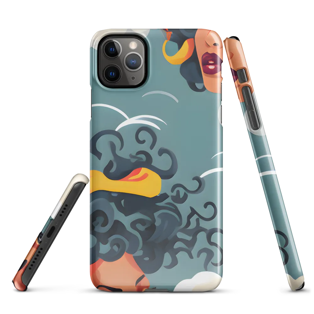 Dreamscapes of Elegance: A Vibrant Exploration of Clouds and Emotion | Phone Case |  11 Pro Max | Snap Case | Glossy