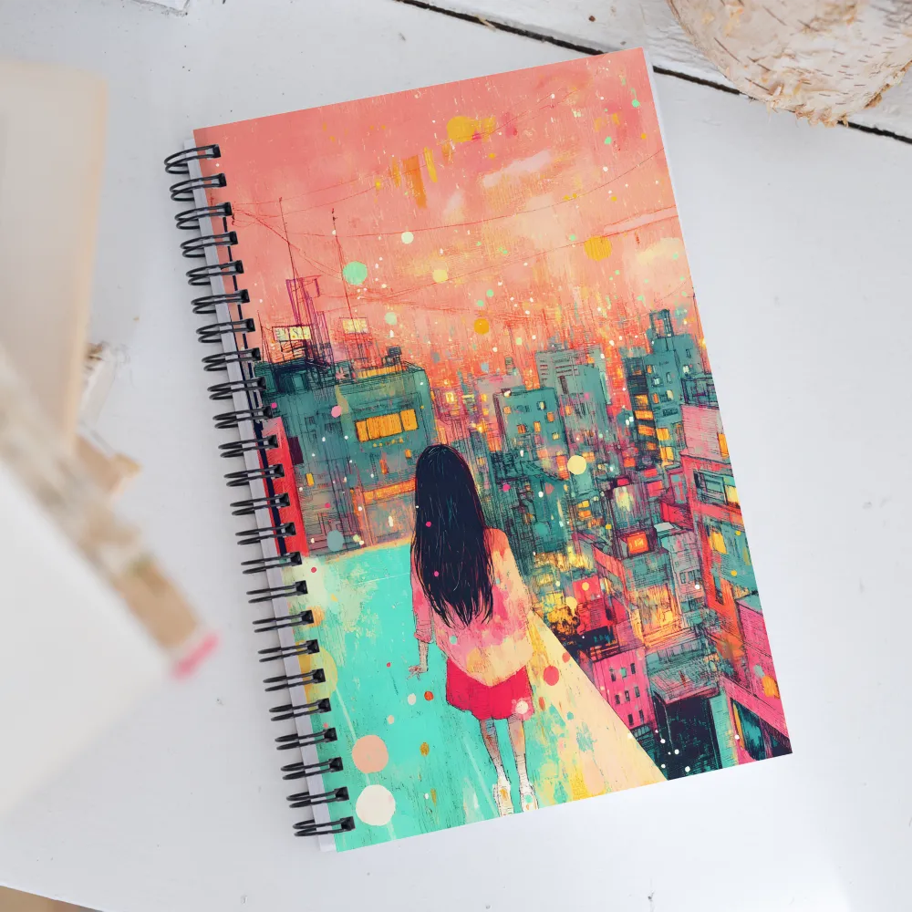 Serenity Above the City | Spiral Notebook