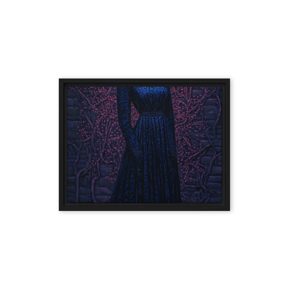 Veil of Enigma | Canvas with Black Frame | 12″×16″