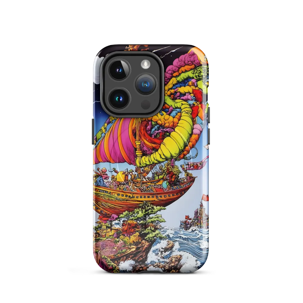 Voyage of Whimsy: A Surreal Sailor's Dream | Phone Case |  14 Pro | MagSafe® Tough Case | Glossy