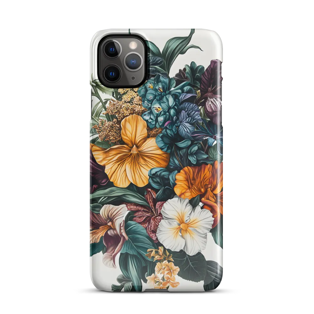 Floral Symphony | Phone Case |  11 Pro Max | Snap Case | Glossy