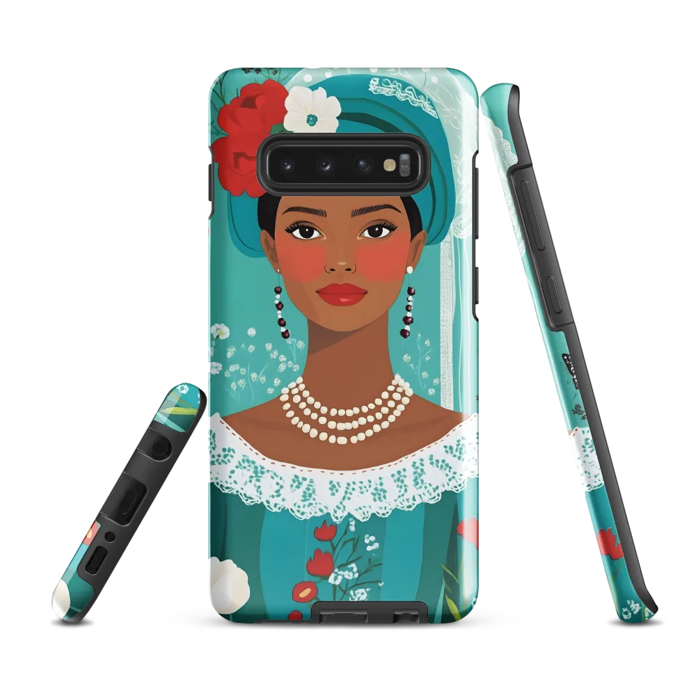 Embracing Elegance | Phone Case |  S10 Plus | Tough Case | Glossy