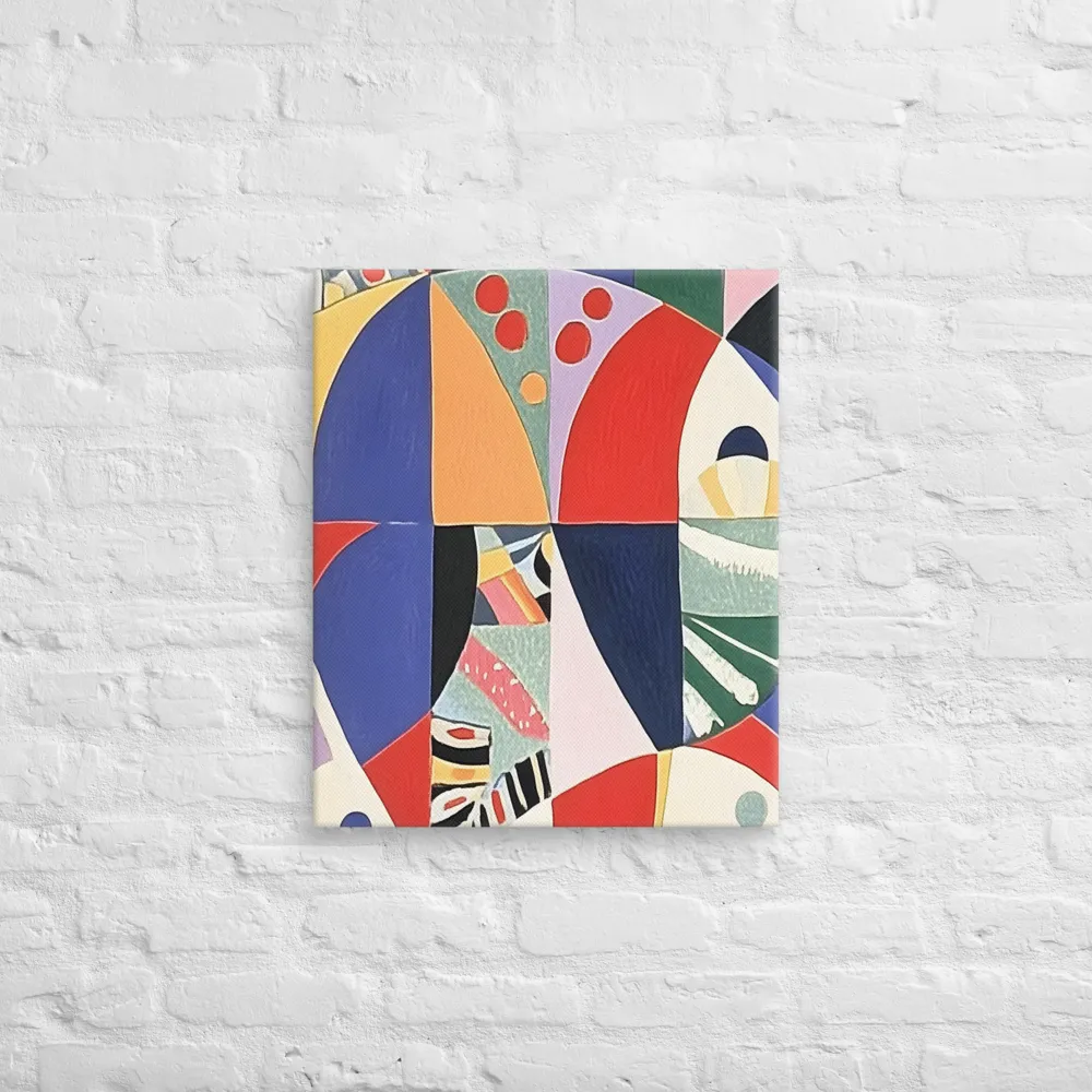 Dynamic Mosaic Symmetry | Canvas | 20″×24″