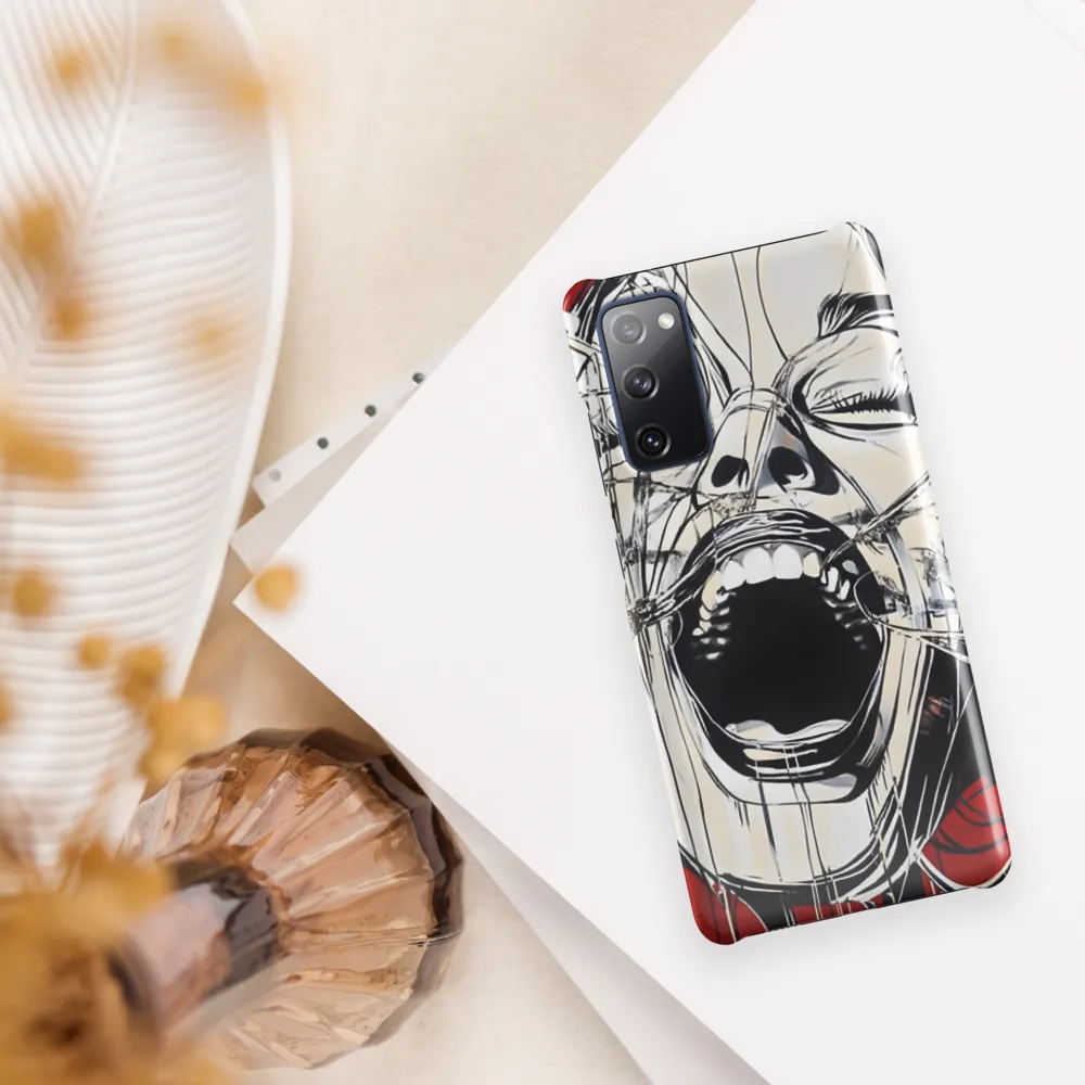 The Unveiling of Inner Turmoil | Phone Case |  S20 FE | Snap Case | Glossy