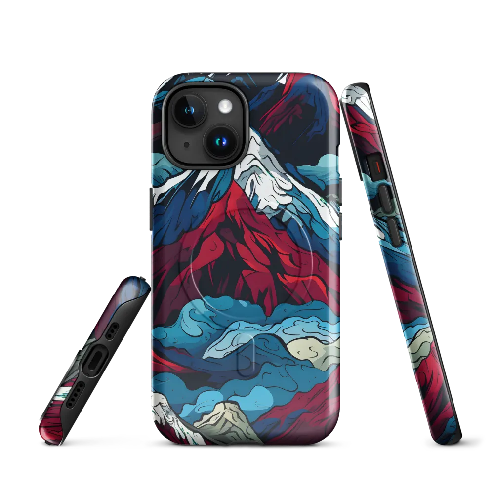 Mountain Majesty: An Abstract Voyage