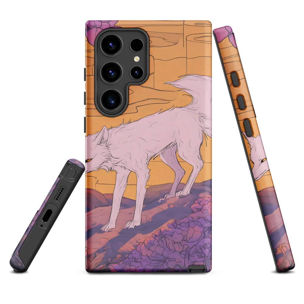 Whispers of the Violet Dawn | Phone Case |  S24 Ultra | Tough Case | Matte