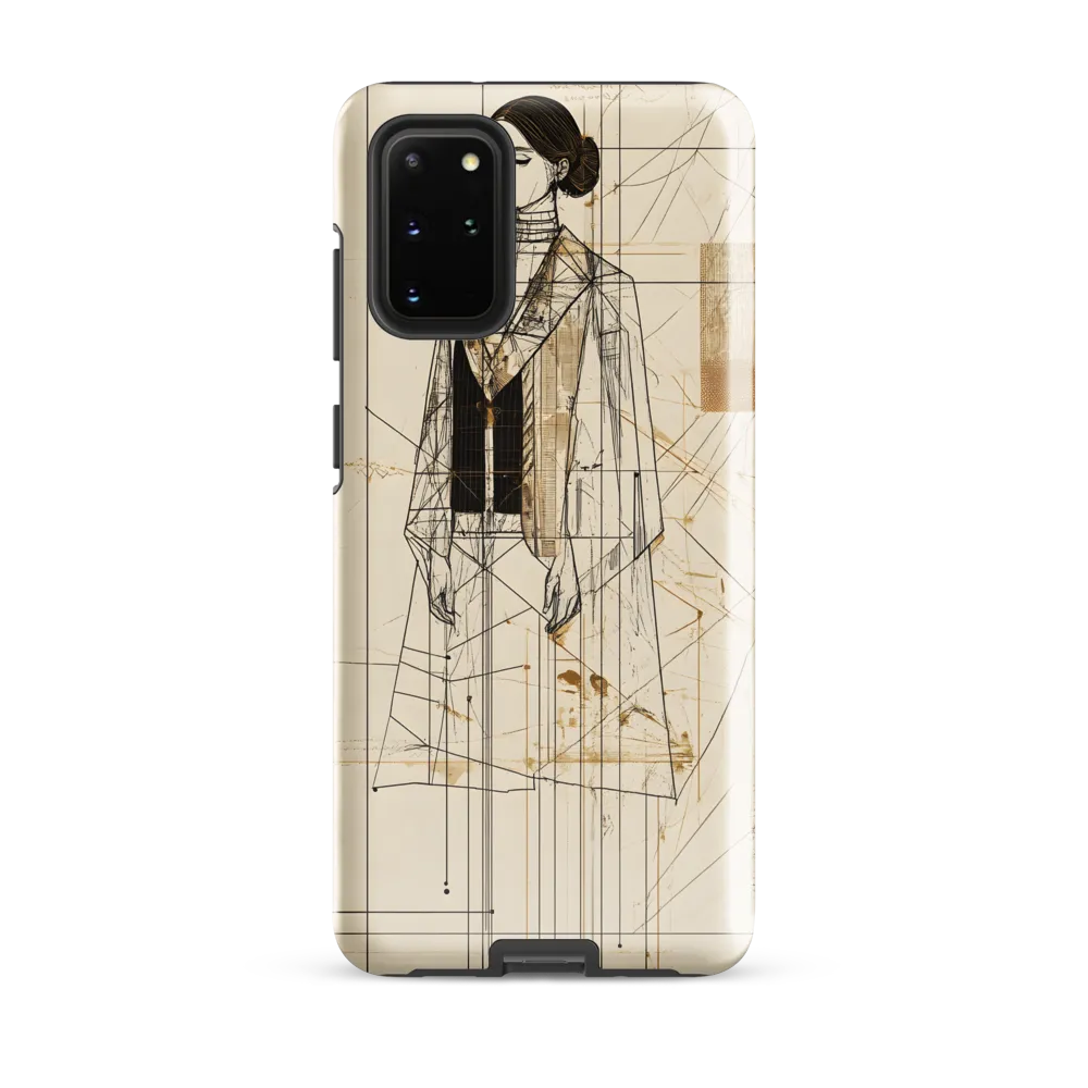 Elegance in Lines | Phone Case |  S20 Plus | Tough Case | Glossy