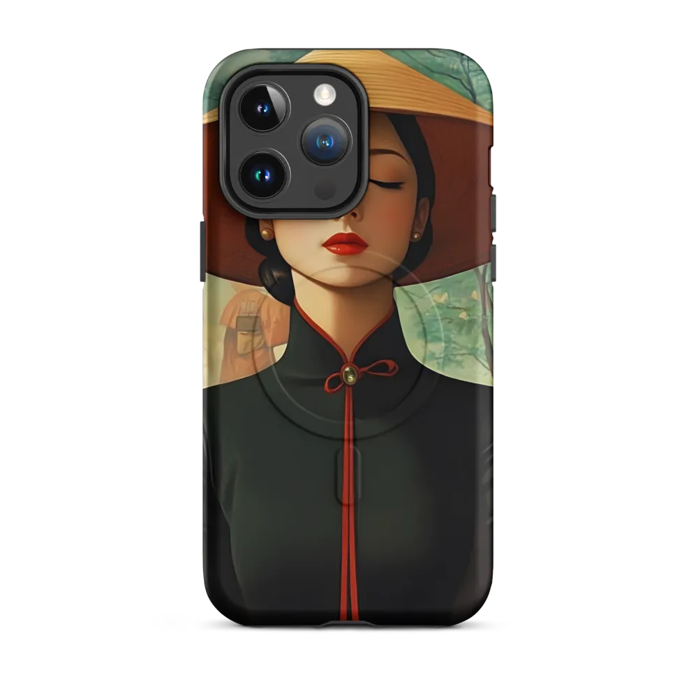 Elegance in Tranquility | Phone Case |  14 Pro Max | MagSafe® Tough Case | Matte