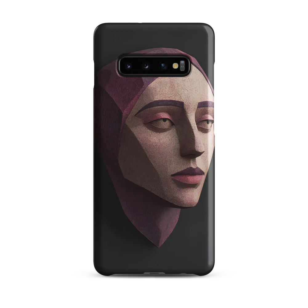 Geometric Elegance: A Contemporary Portrait