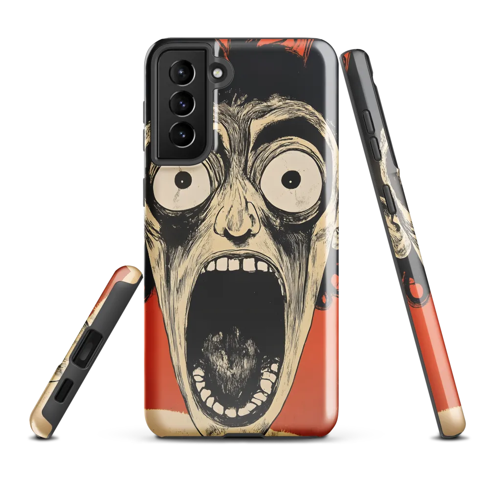 Echoes of Fear | Phone Case |  S21 Plus | Tough Case | Glossy