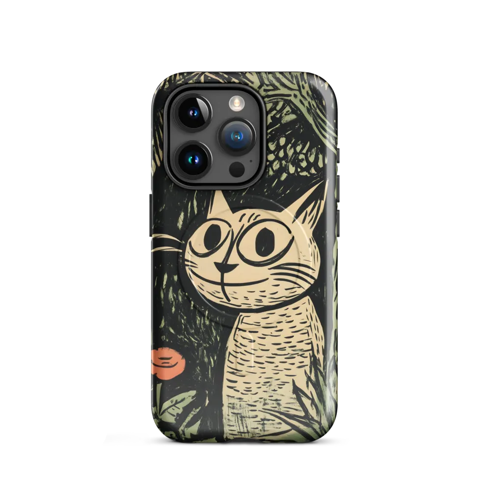 Whimsical Cat in the Forest