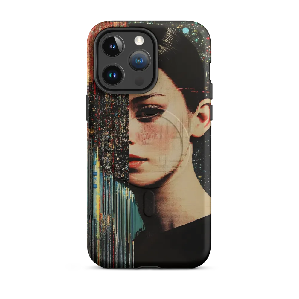 Half-Light: Glitched Portrait