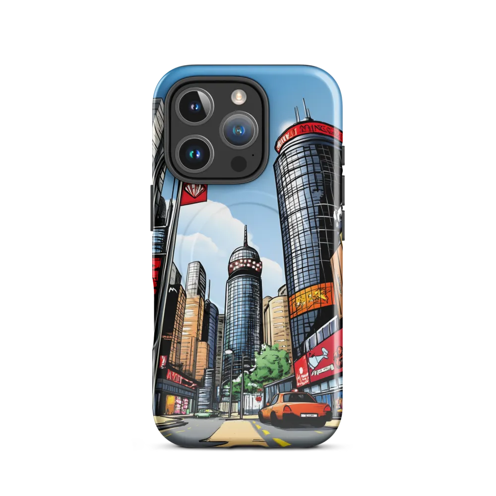 Urban Pulse: A Comic Cityscape