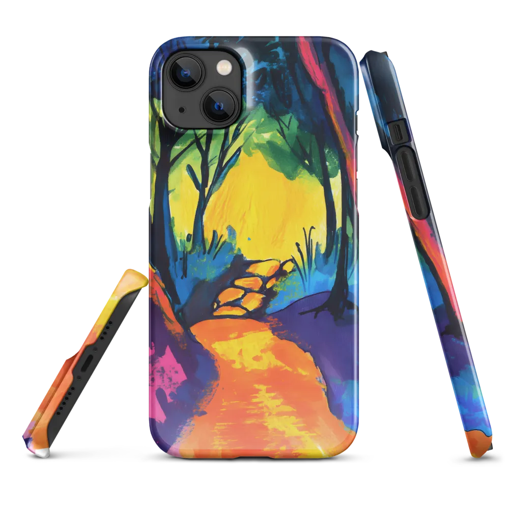 Path Through a Vibrant Forest