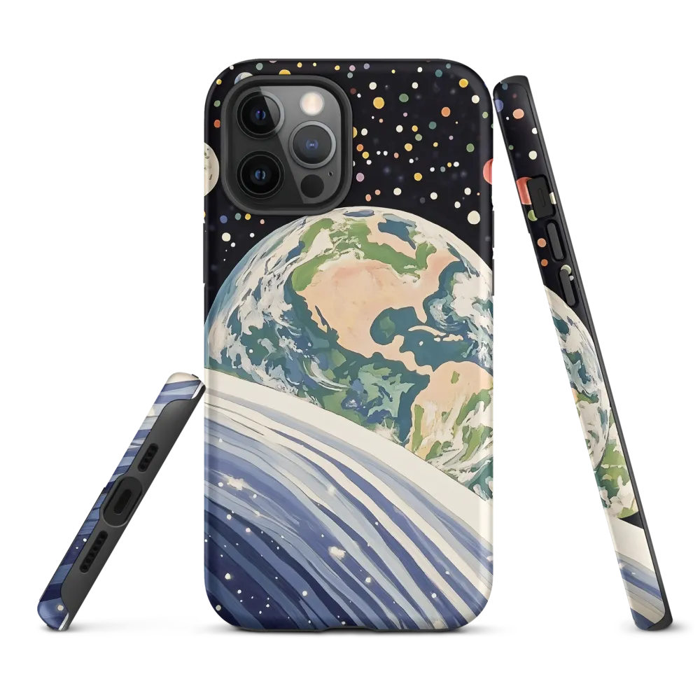Celestial View: A Surreal Journey Through Space