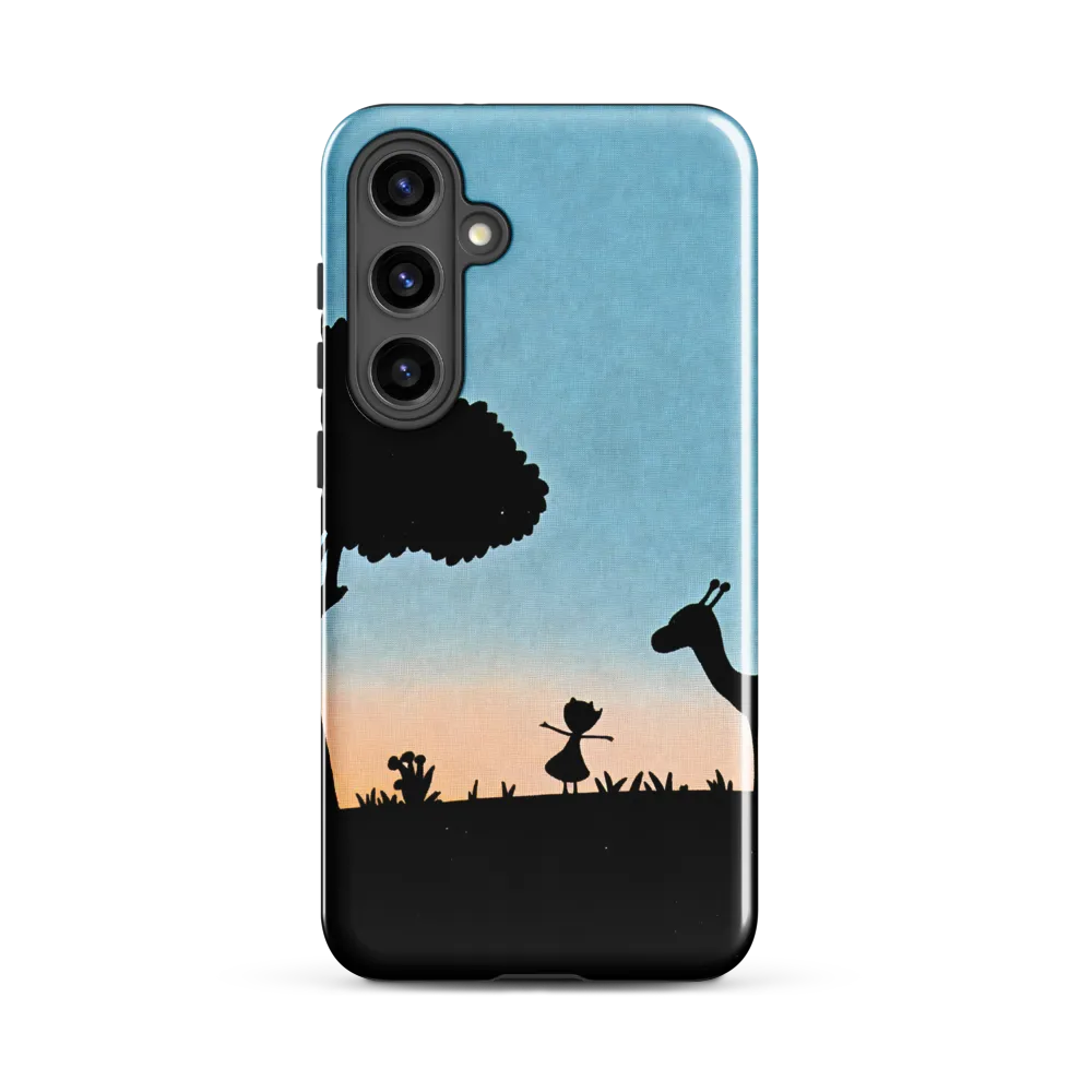 Curiosity in the Silhouette | Phone Case |  S24 Plus | Tough Case | Glossy