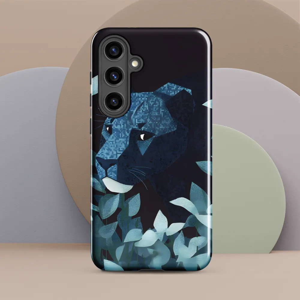 Lurking Blue: The Panther's Gaze