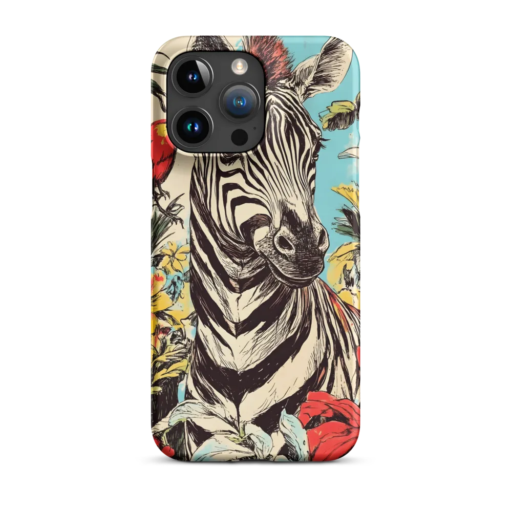 Zebra in Tropical Reverie