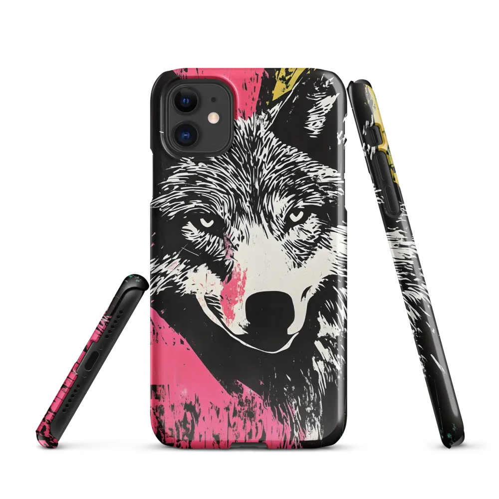 Intense Gaze of the Wolf