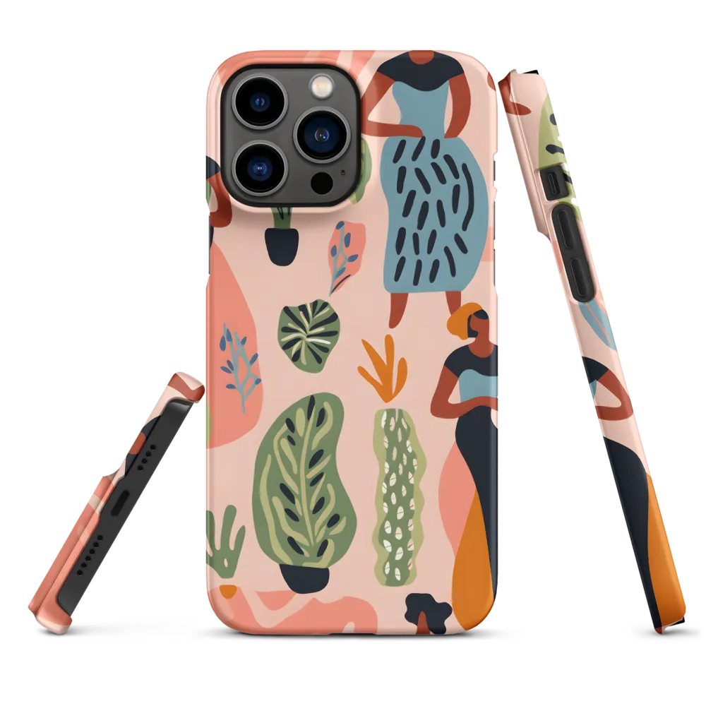 Harmony of Nature and Femininity | Phone Case |  13 Pro Max | Snap Case | Matte