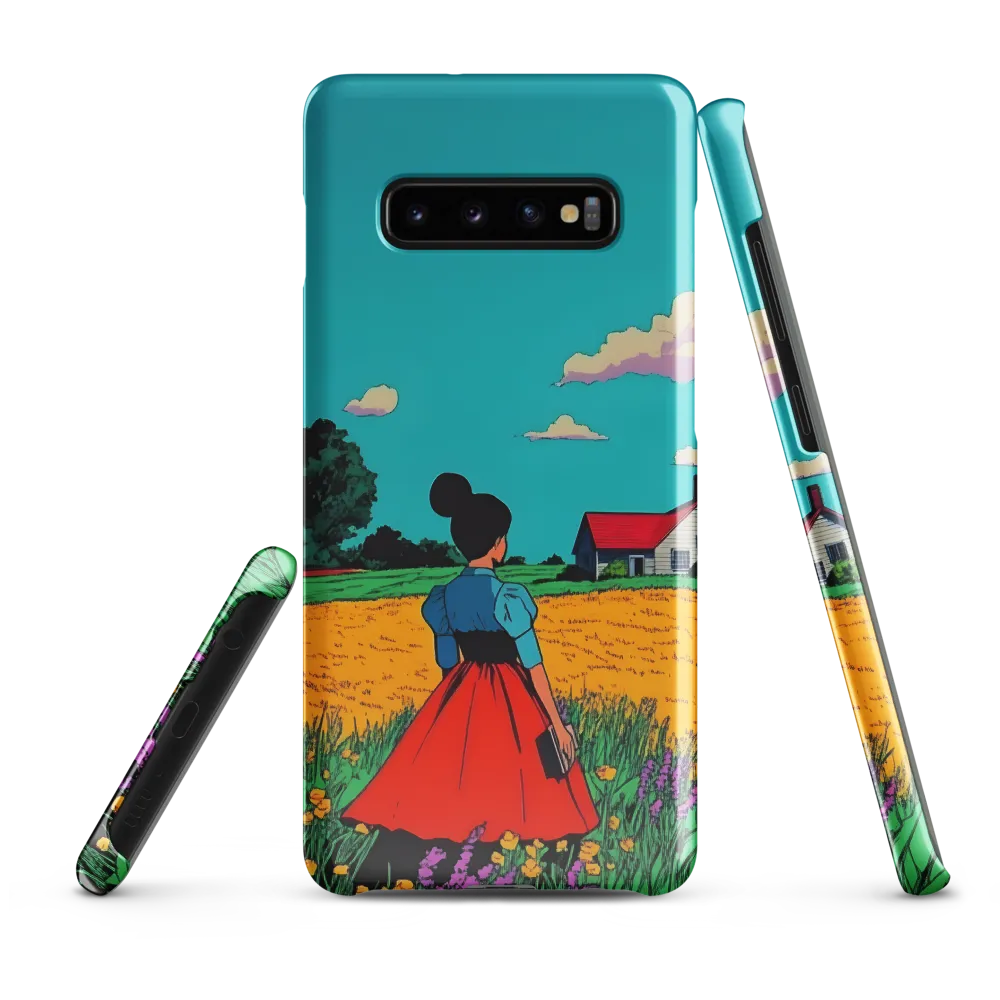 Whispers of a Sunlit Meadow | Phone Case |  S10 Plus | Snap Case | Glossy