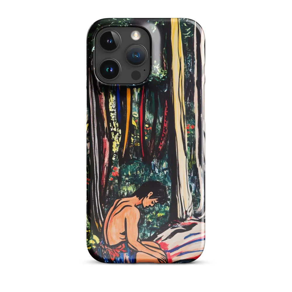 Contemplation in Nature | Phone Case |  16 Pro Max | Snap Case | Glossy