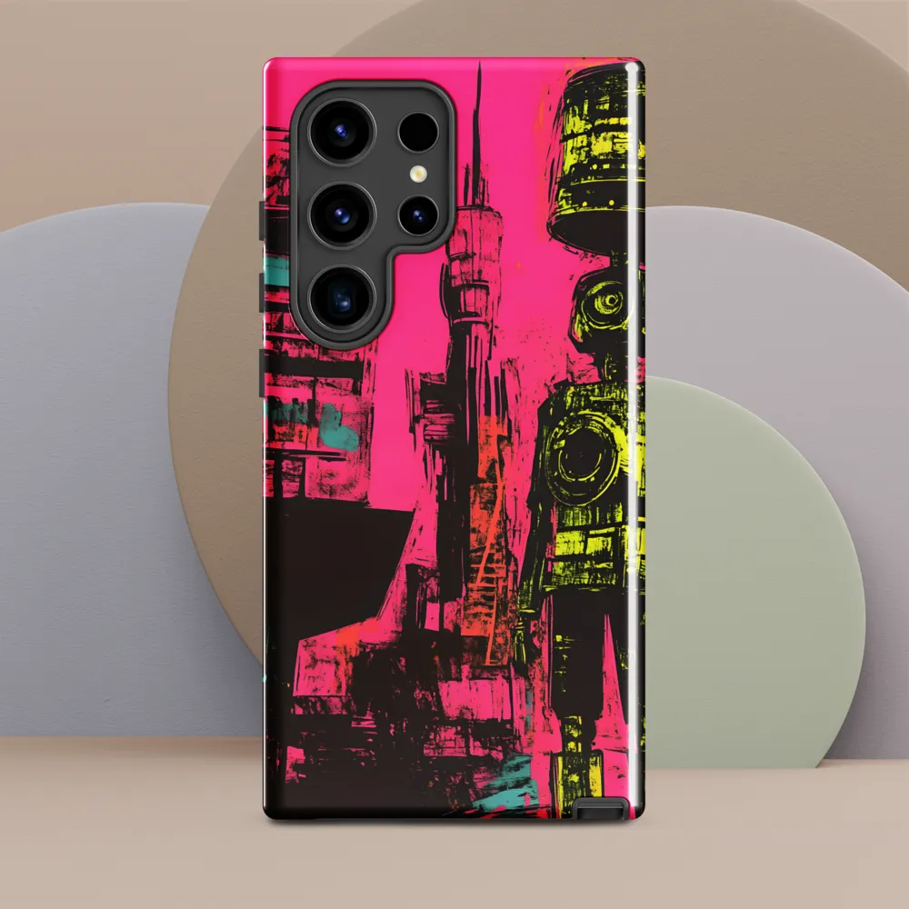 Urban Robot Symphony | Phone Case |  S24 Ultra | Tough Case | Glossy