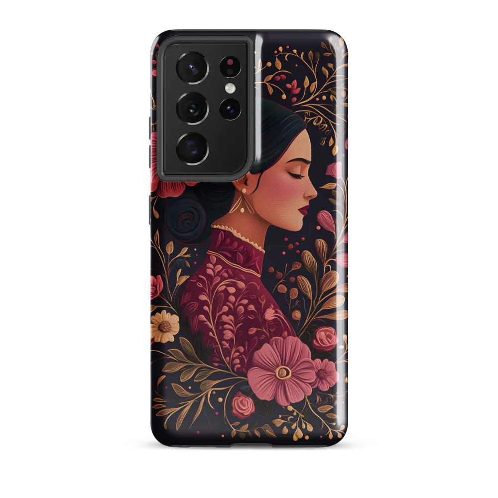 Portrait of Serenity | Phone Case |  S21 Ultra | Tough Case | Glossy