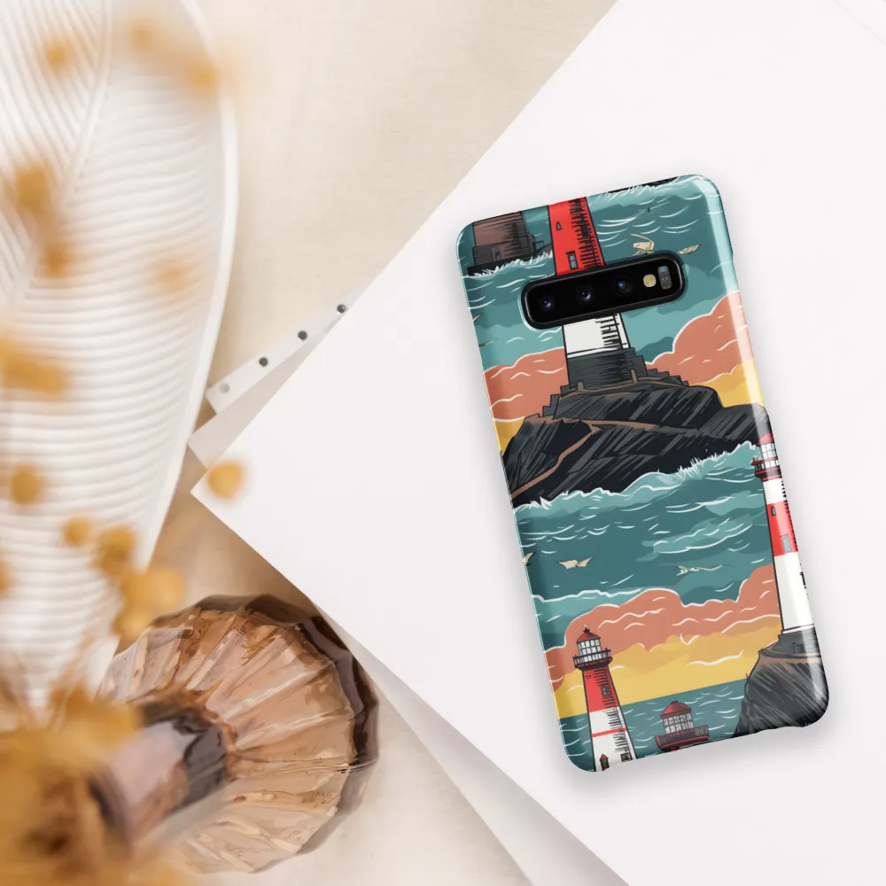 Lighthouses in a Whimsical Ocean