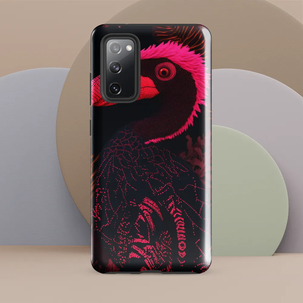 Tropical Echoes: A Modern Avian Portrait