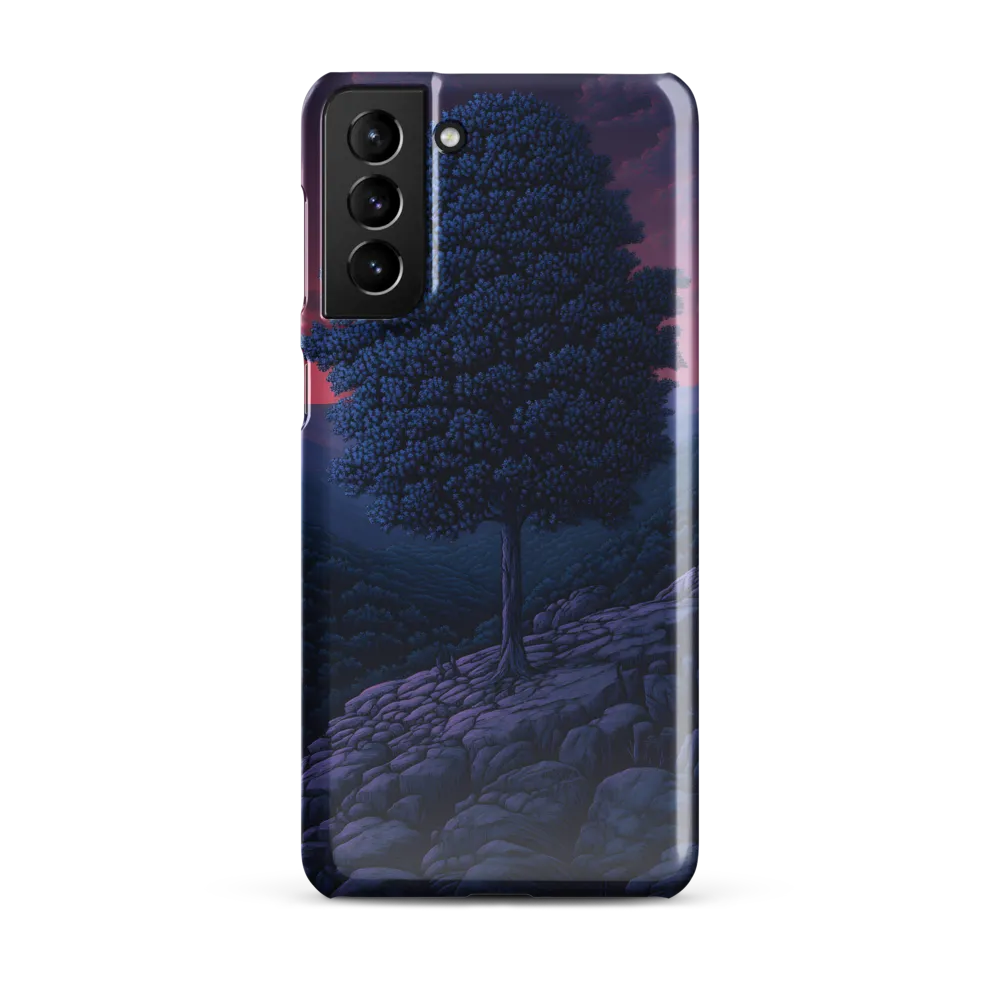 Solitary Sentinel: A Tree at Dusk