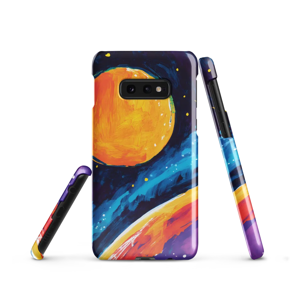Galactic Harmony | Phone Case |  S10e | Snap Case | Glossy