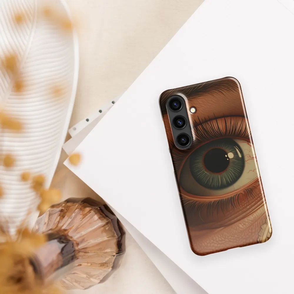 The Gaze of Anatomy | Phone Case |  S24 | Snap Case | Glossy