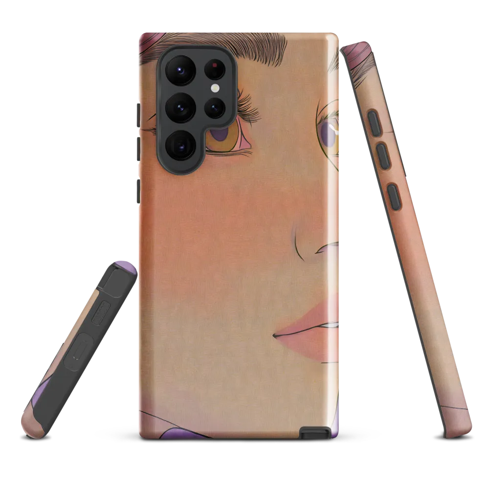 Serenity in Profile | Phone Case |  S22 Ultra | Tough Case | Glossy