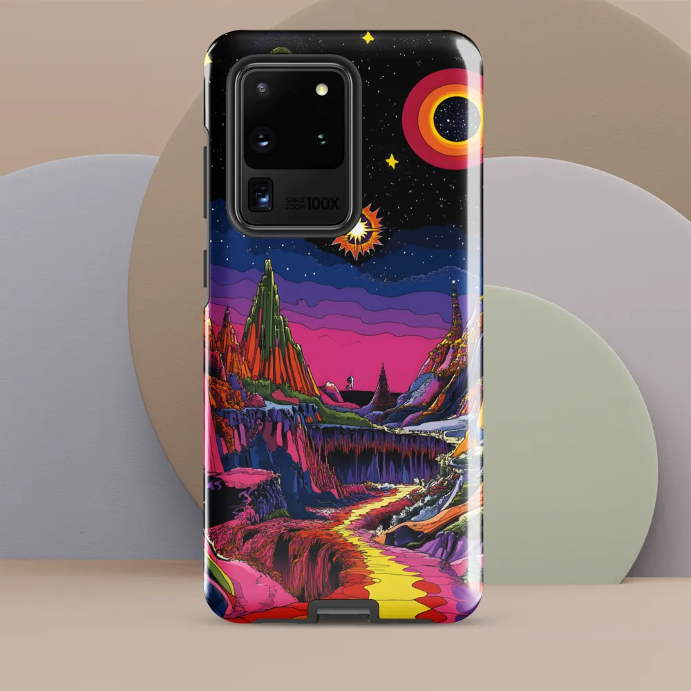 Galactic Wonders: A Journey Through an Alien Landscape